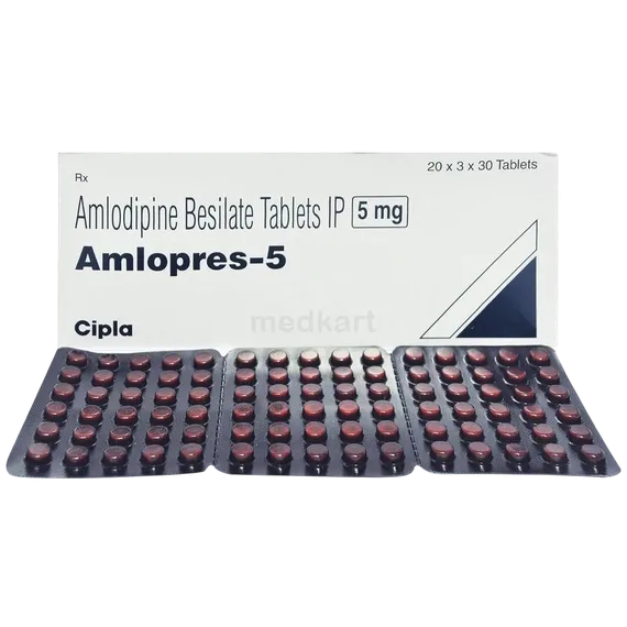amlopres 5mg tablet 30's